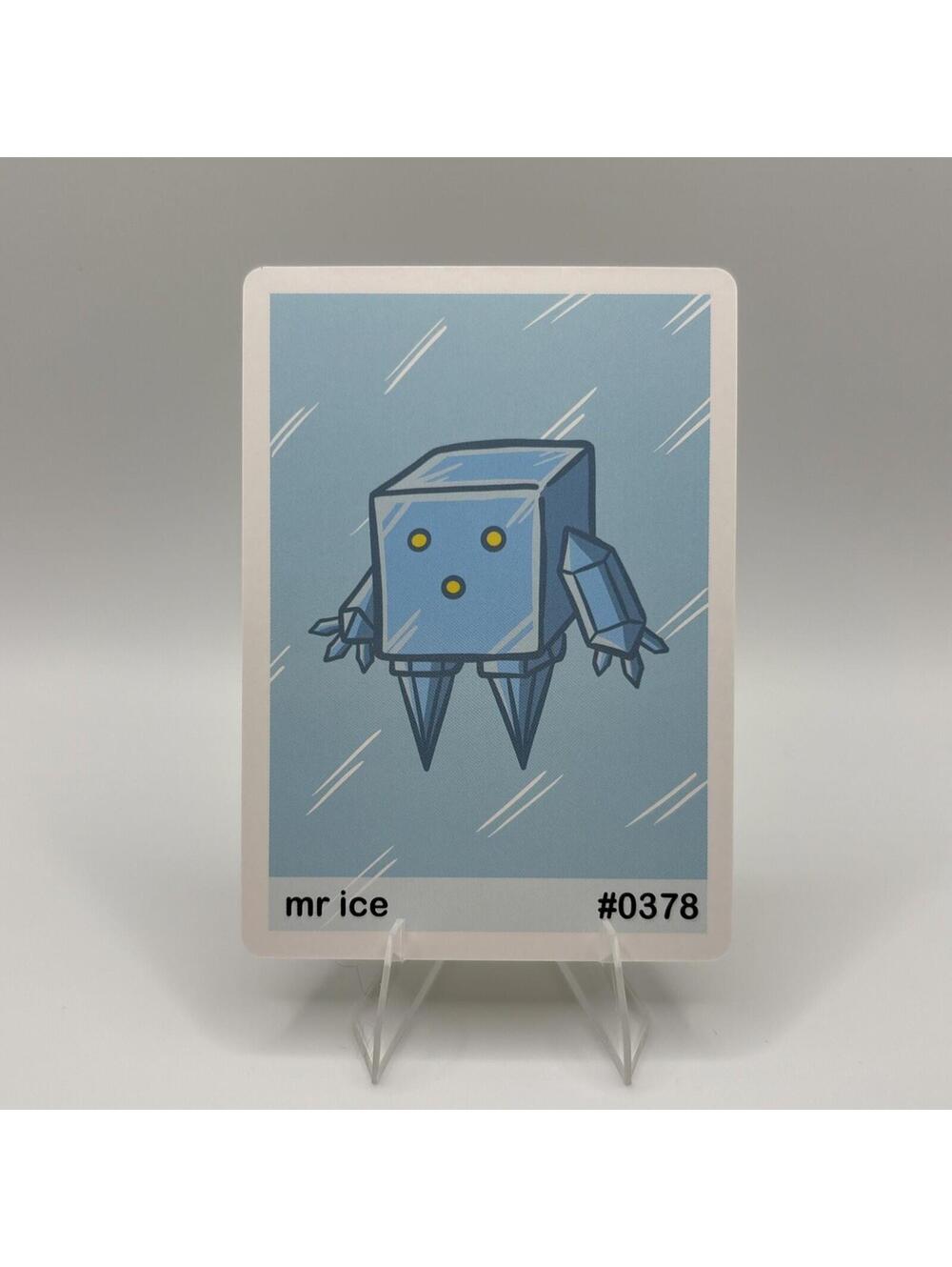 Pookiemoot Gen 3 - Mr Ice (Regice) #0378 - Pokemon Fan Art Non TCG